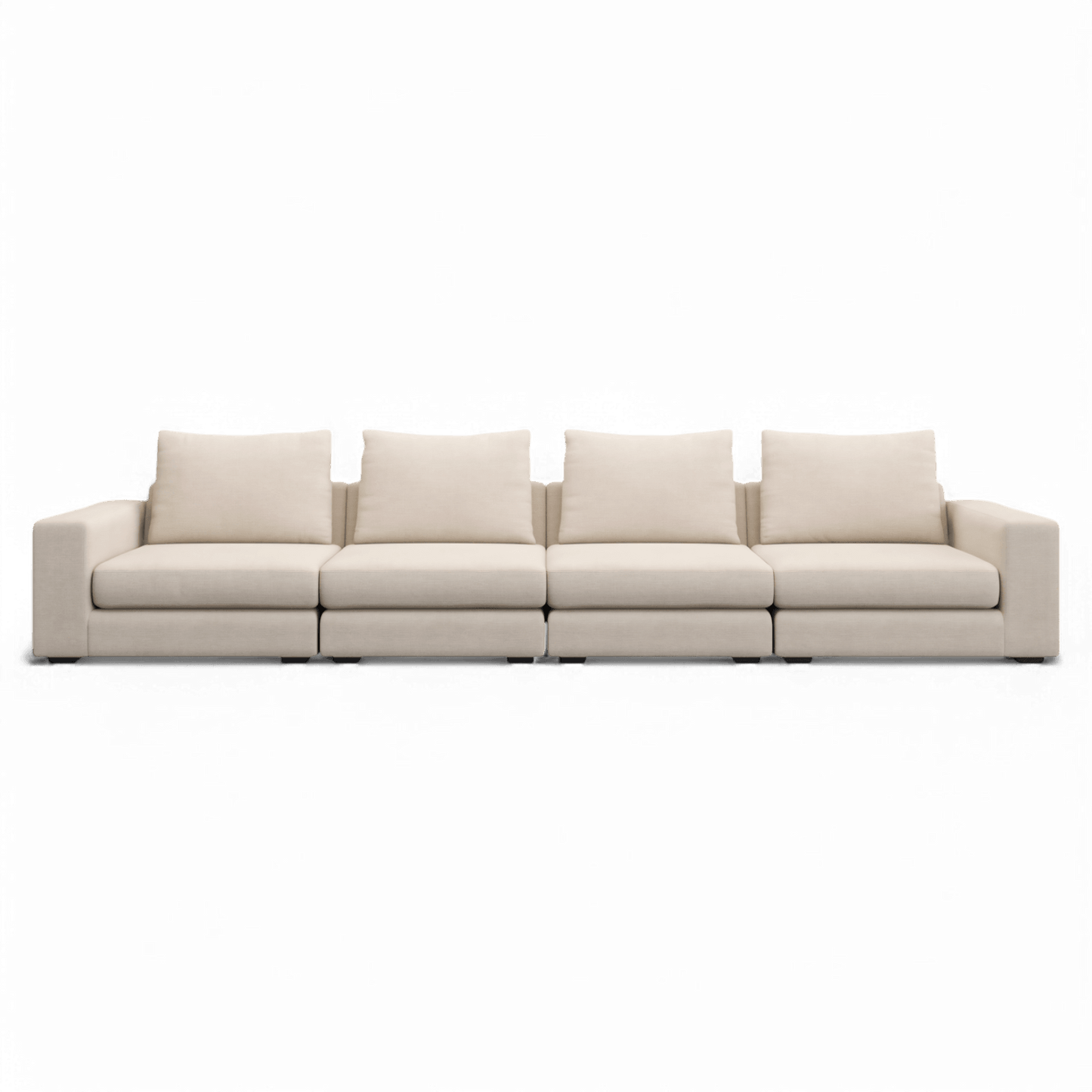 Divano Braxton 4 pezzi crema