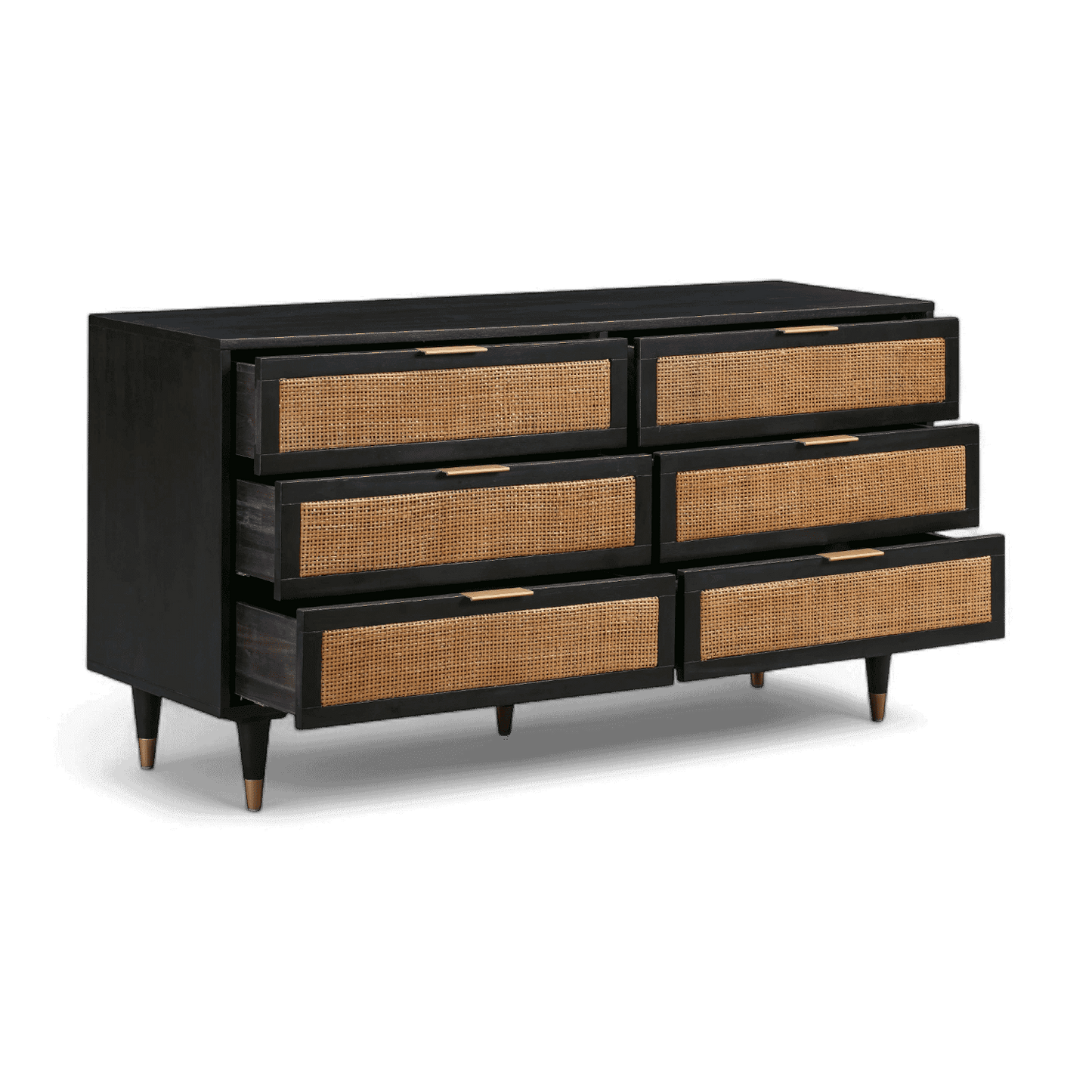 Cassettiera Ignis Noir a 6 cassetti