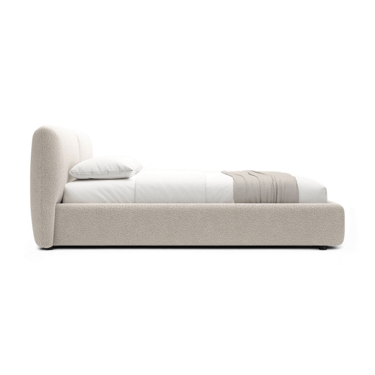 Letto Gabriele Bianco Boucle