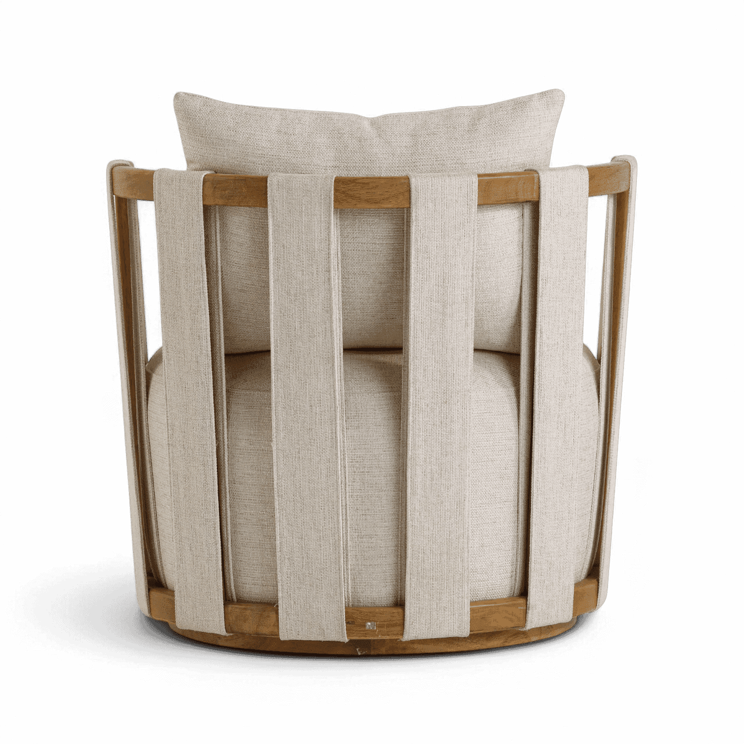 Sedia girevole Equinox Beige