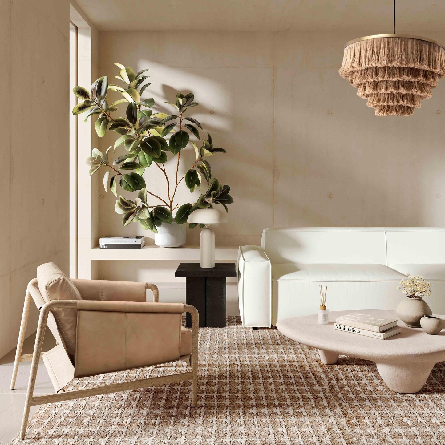 Poltrona Haven Tan