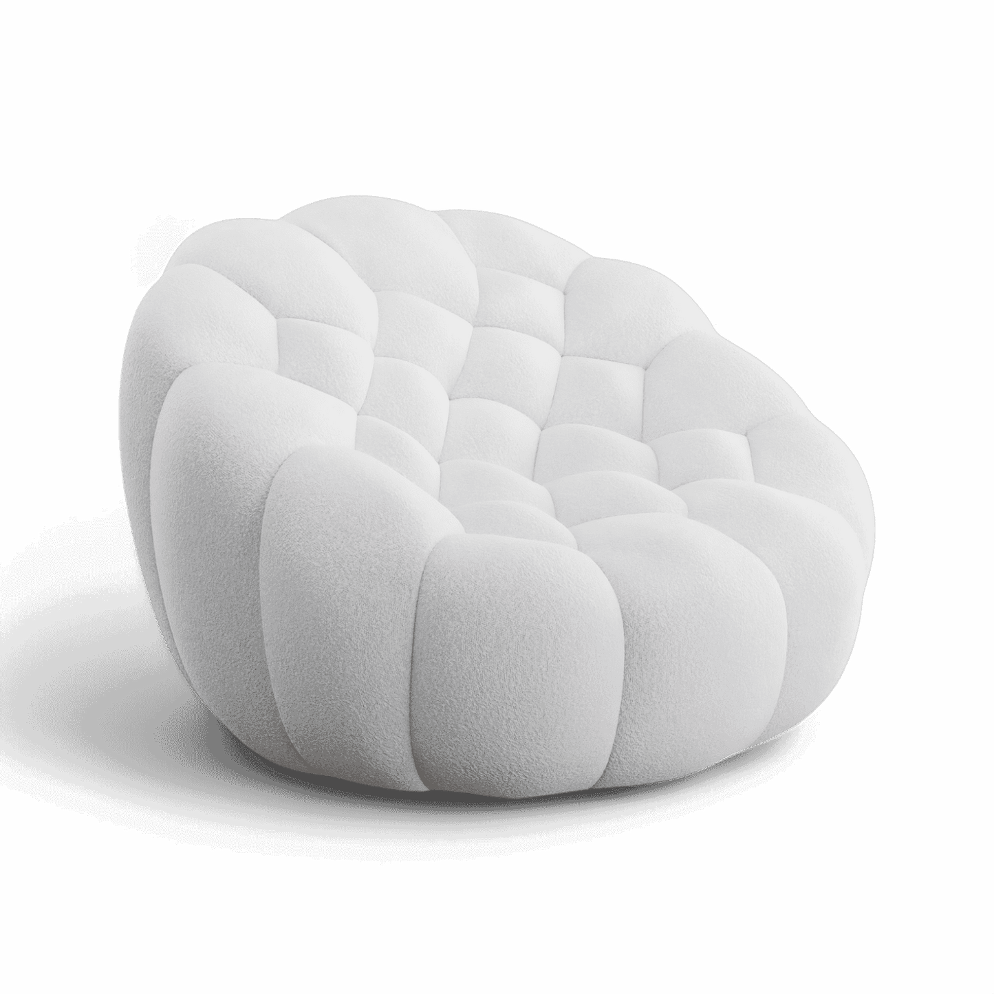 Poltrona Warby Lounge bianca