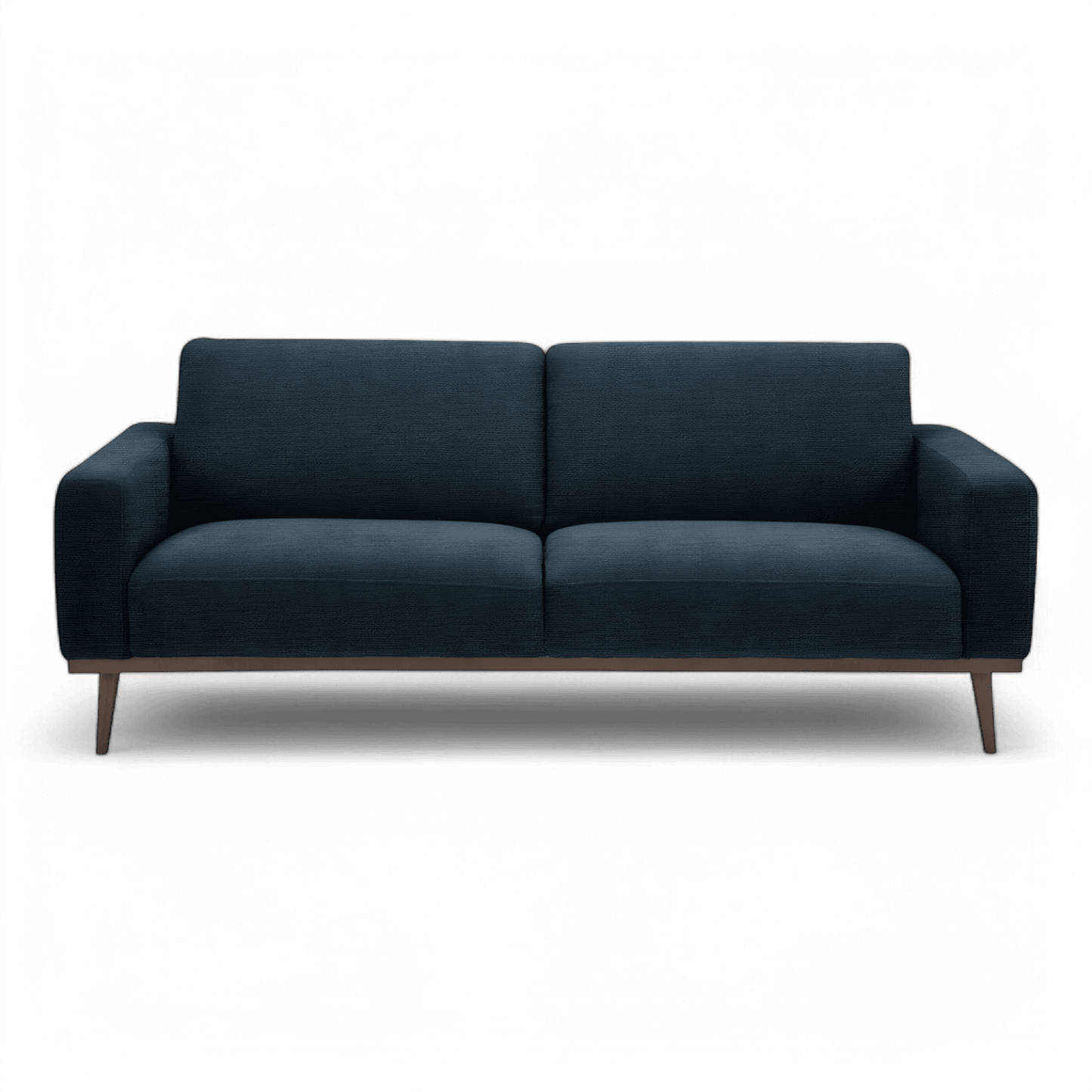 Divano Aiden a 3 posti blu scuro grigio
