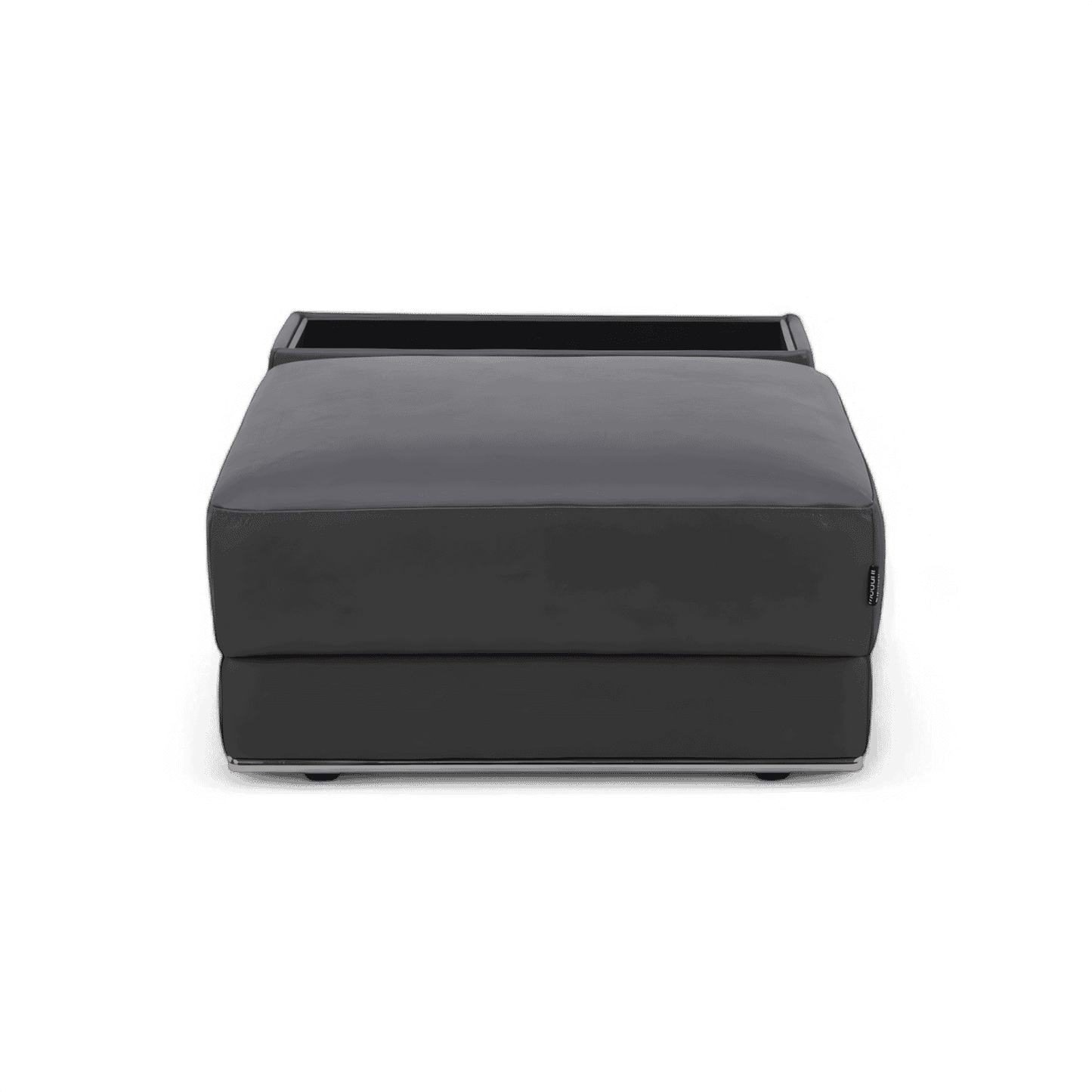 Amadeo Ottoman Elephant Grey
