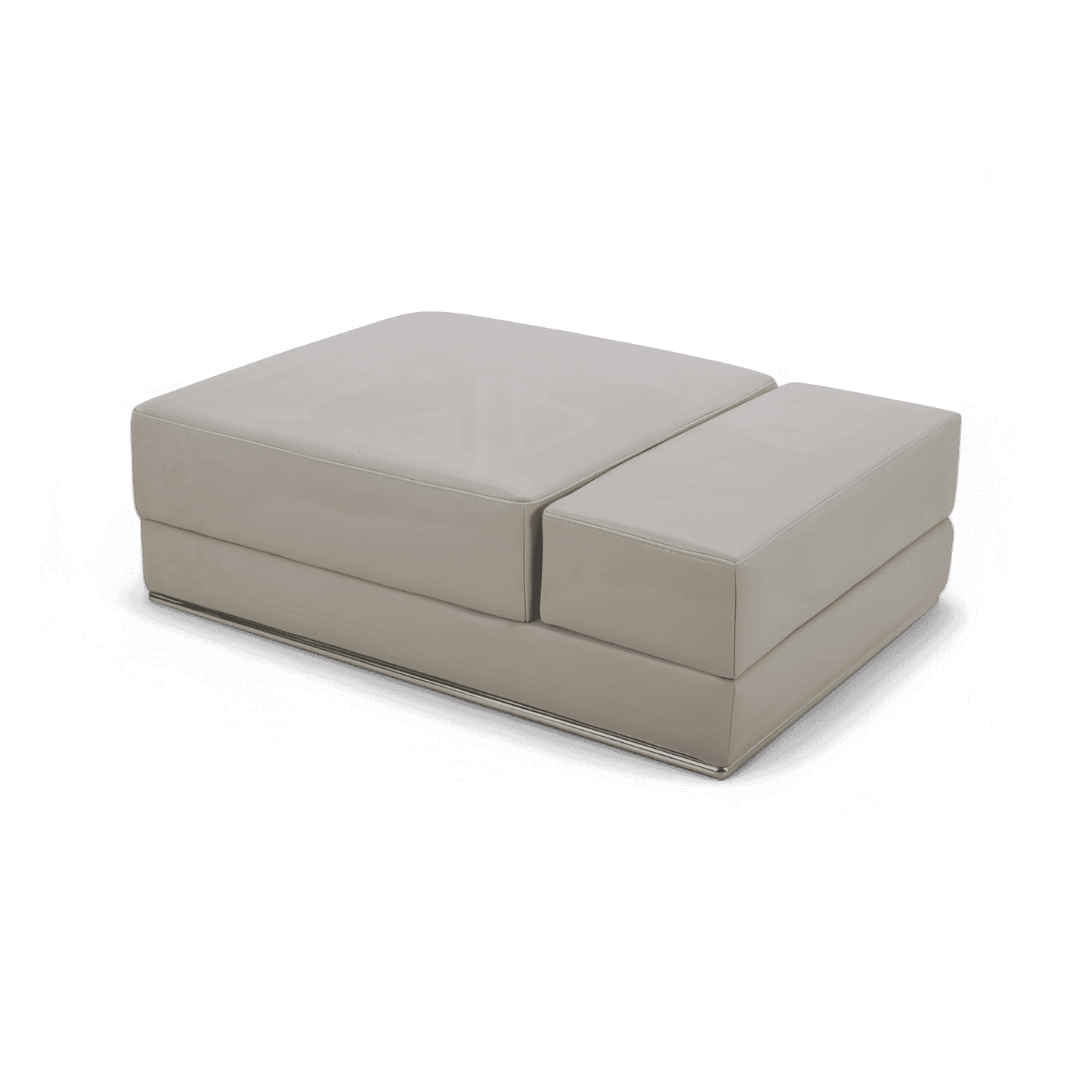 Amadeo Ottoman Grigio Chiaro