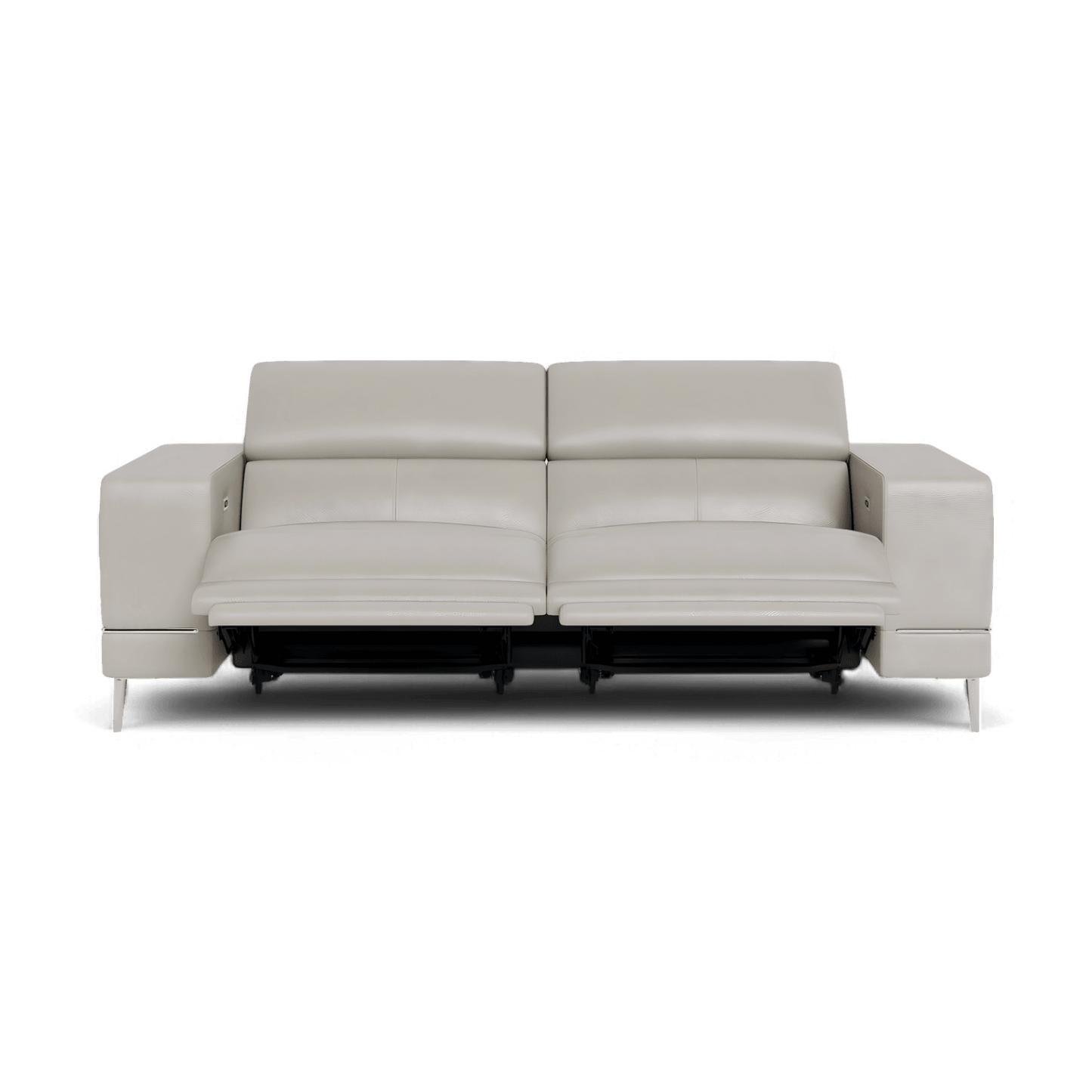 Divano Bergamo Power Motion Grigio Chiaro