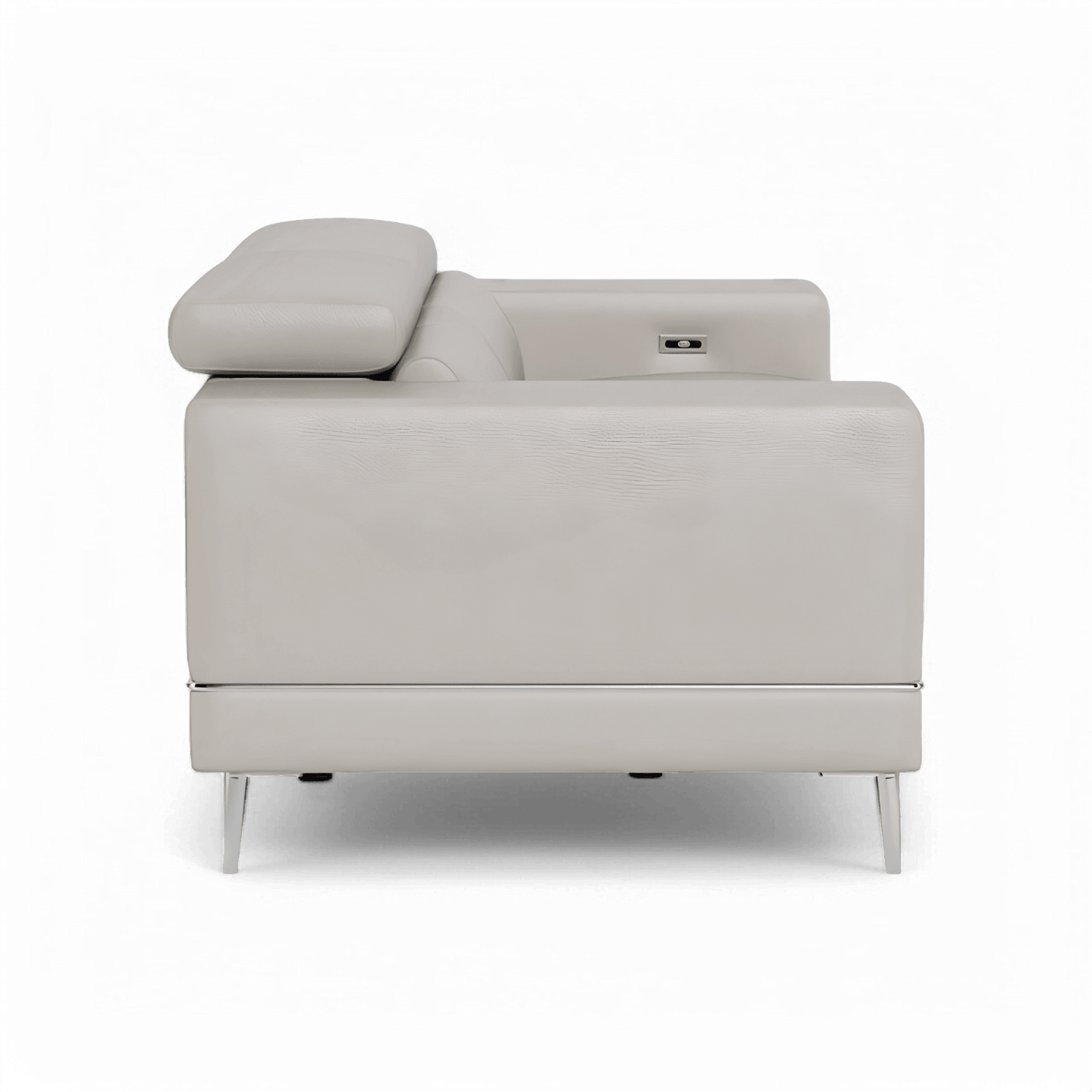 Divano Bergamo Power Motion Grigio Chiaro