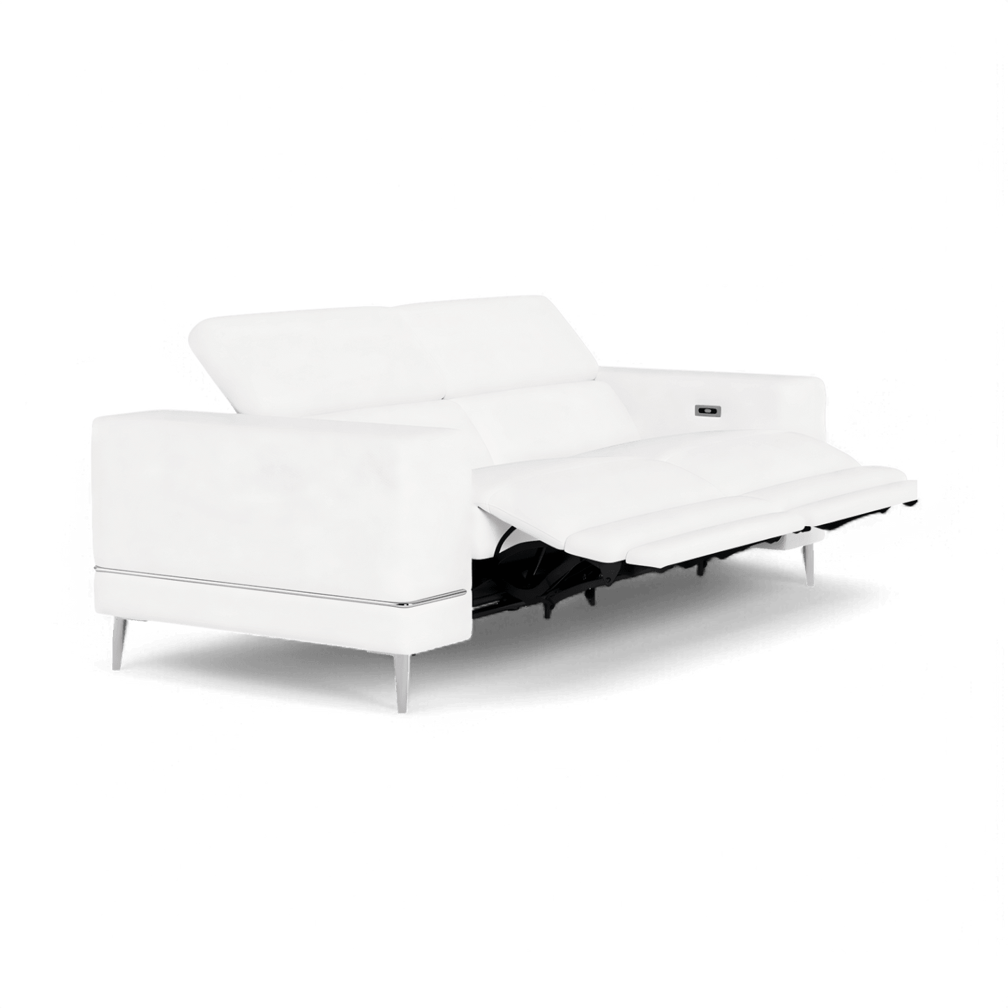 Divano Bergamo Power Motion Bianco
