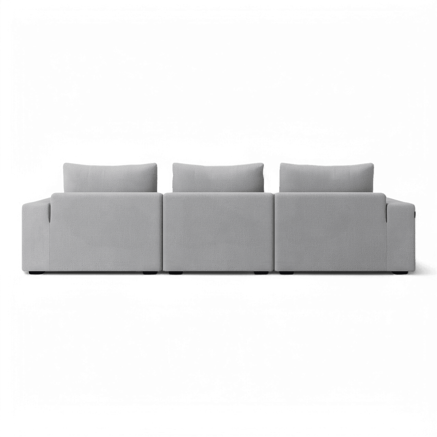 Divano Braxton 3 pezzi grigio