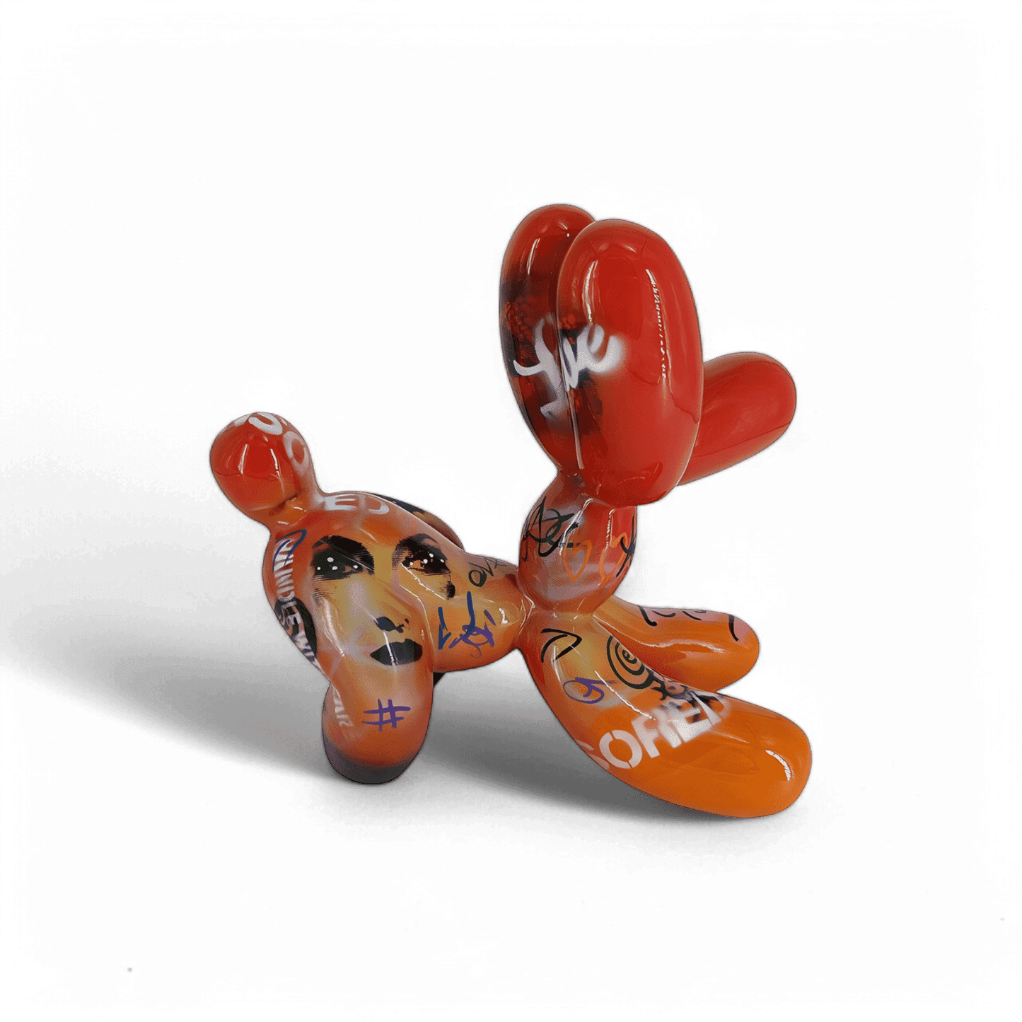 Scultura di graffiti di Buddy