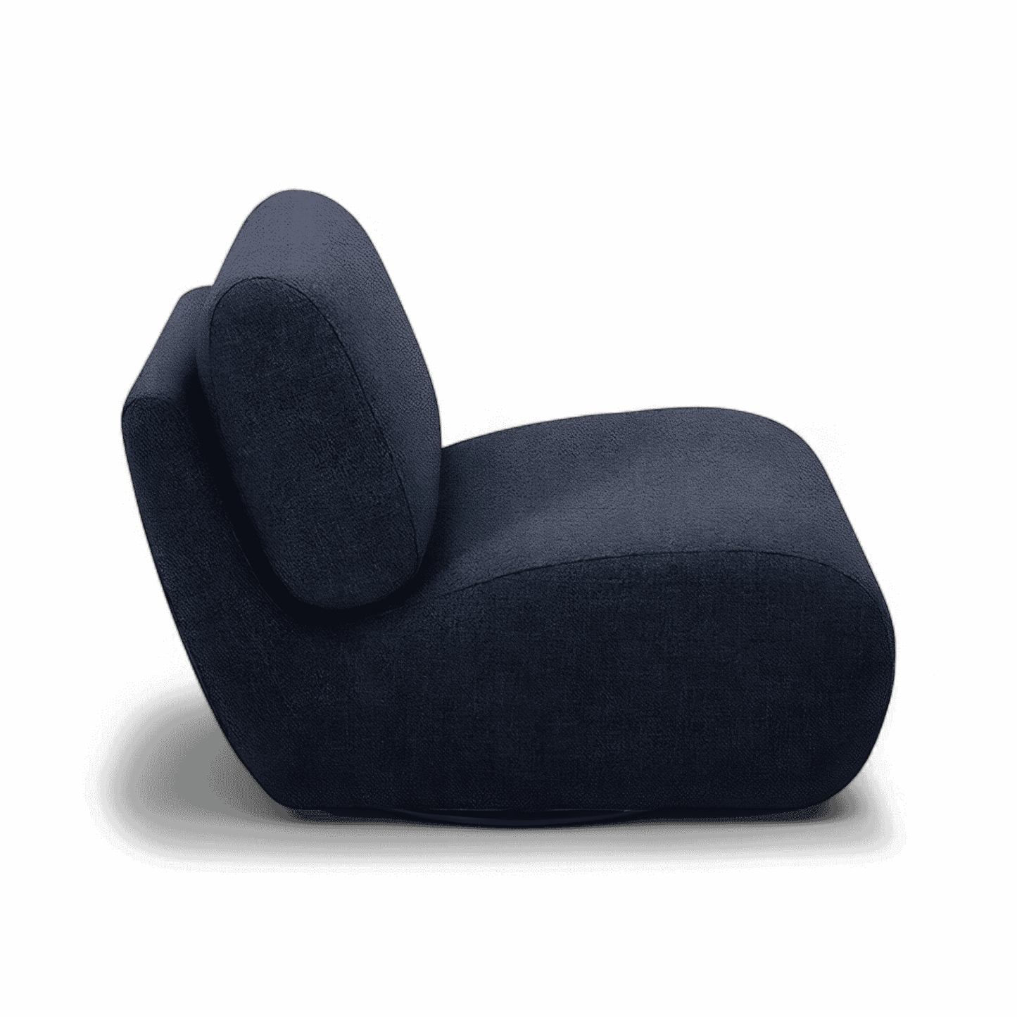 Poltrona Jackie Lounge Chair Blu Scuro Grigio