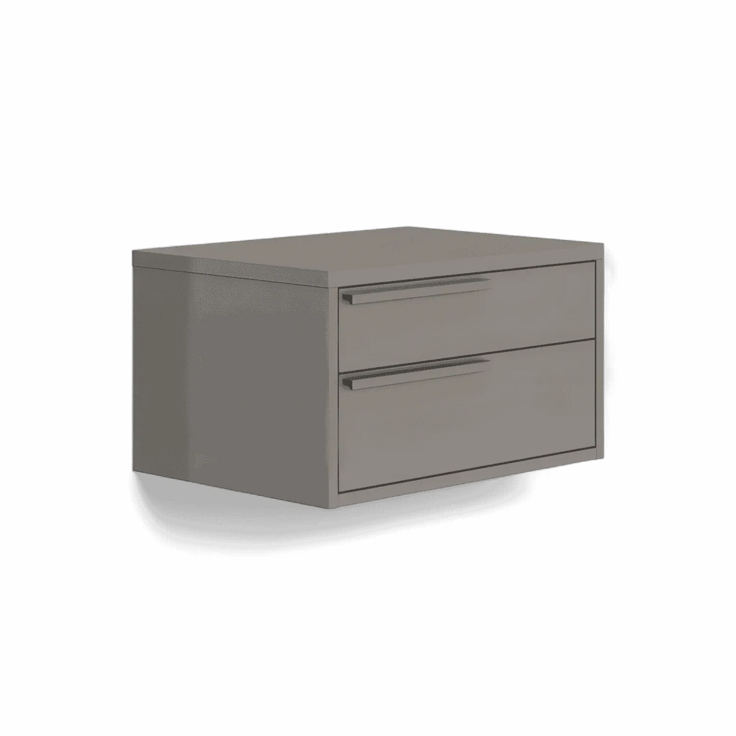 Comodino Monarch grigio sinistro