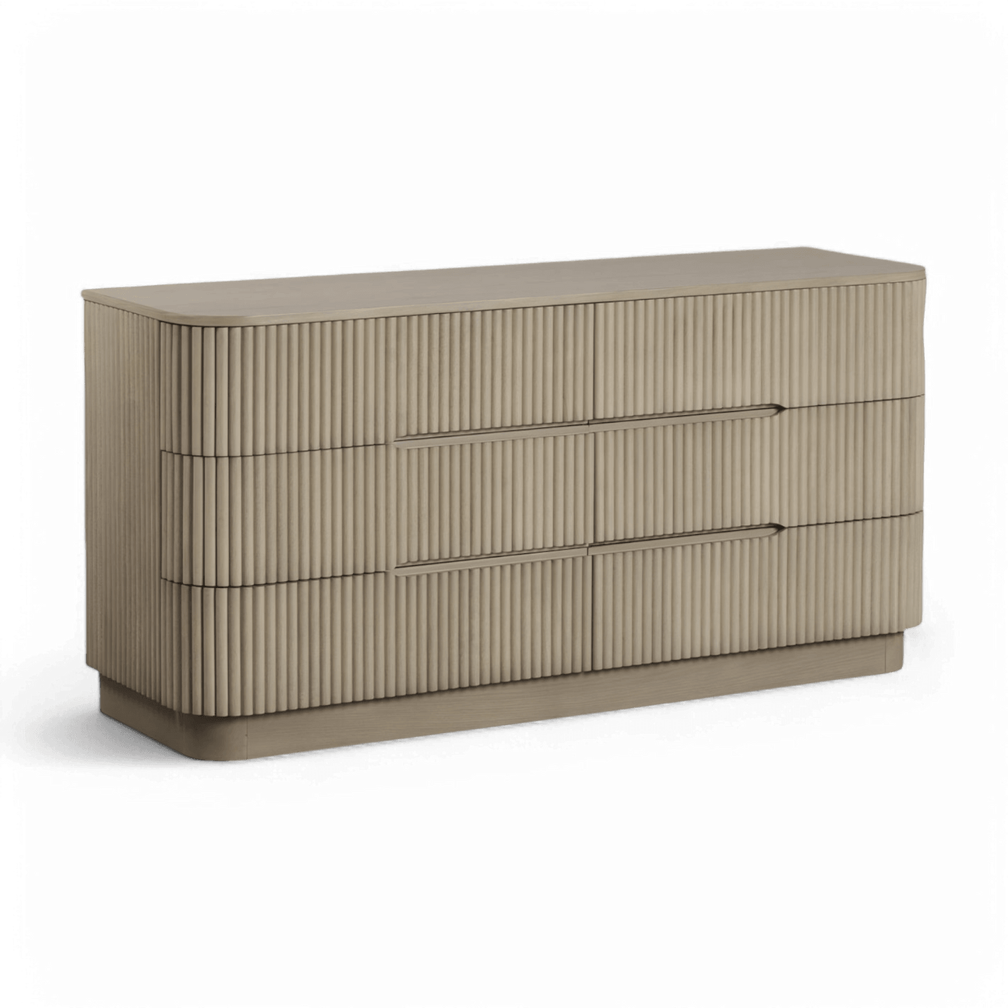 Cassettiera Oxford in rovere greige