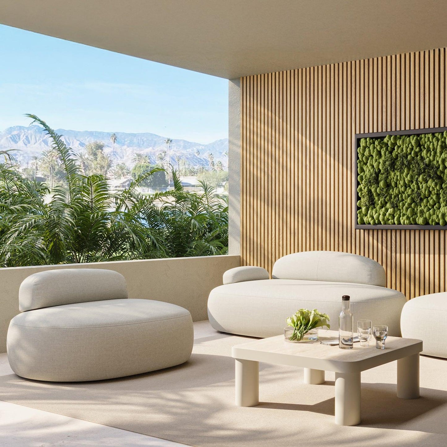 Poltrona da interno/esterno Pebble