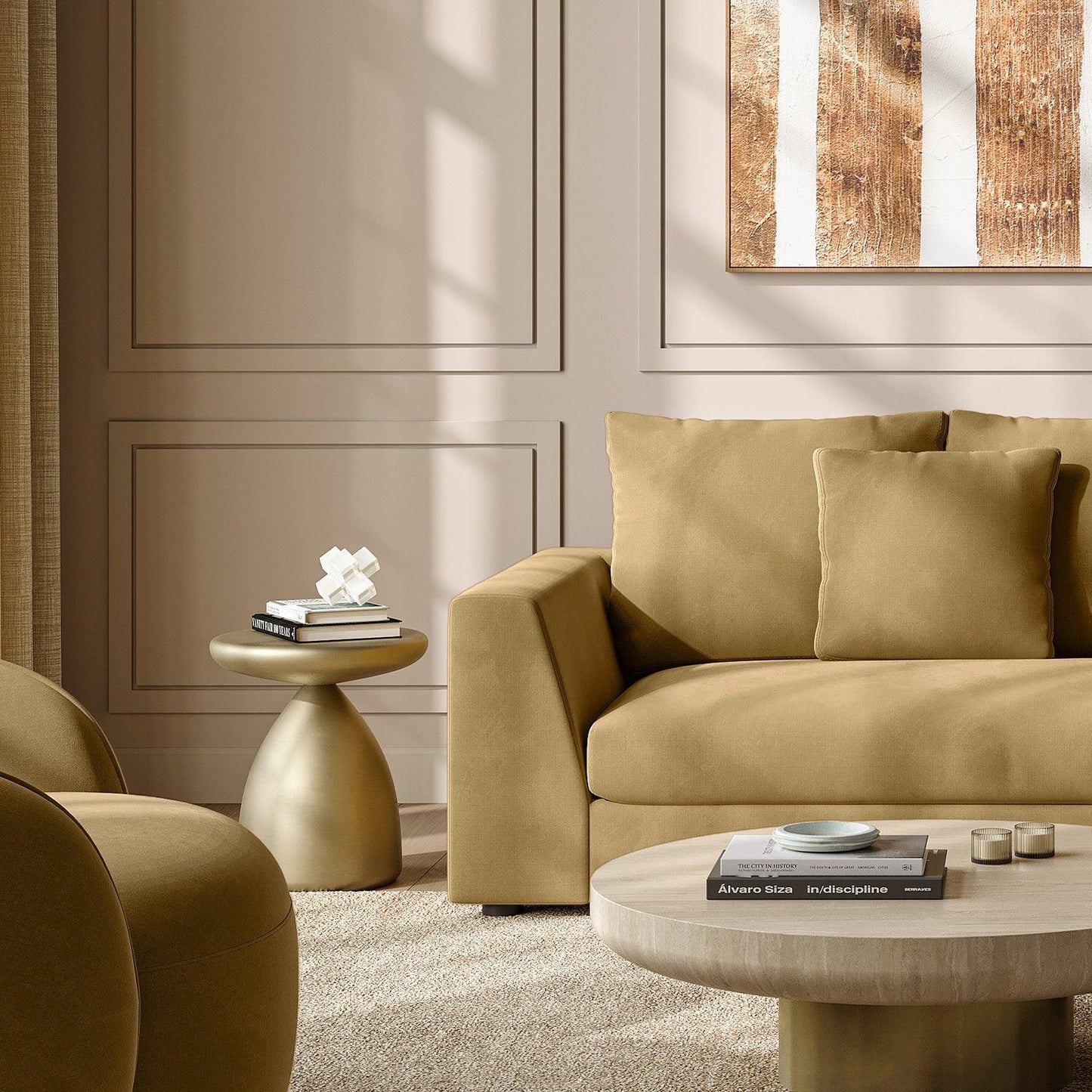 Tavolino Sage Gold
