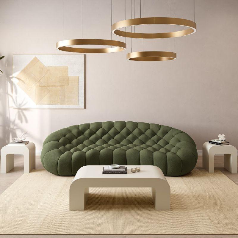 Divano Warby a 3 posti verde