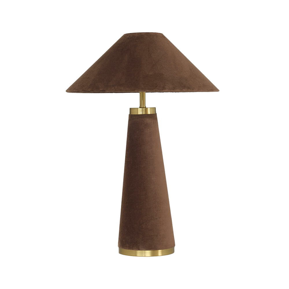 Lampada da tavolo Aspen marrone