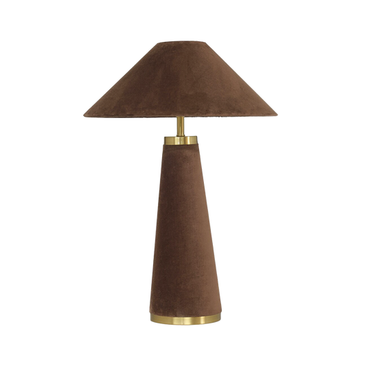 Lampada da tavolo Aspen marrone