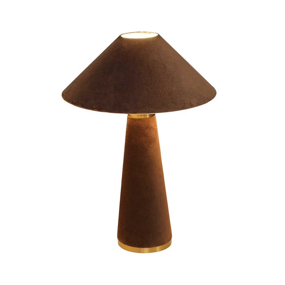 Lampada da tavolo Aspen marrone