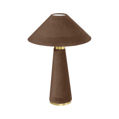 Lampada da tavolo Aspen marrone