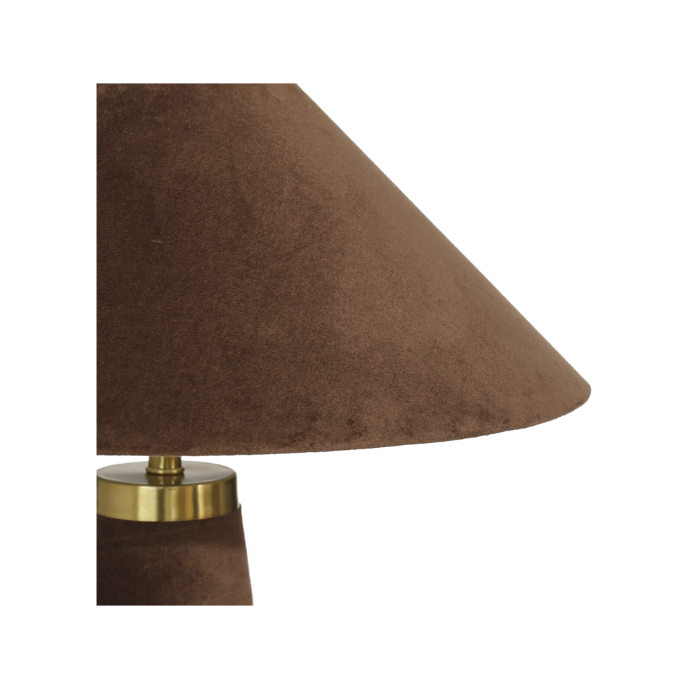 Lampada da tavolo Aspen marrone
