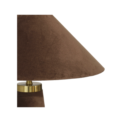 Lampada da tavolo Aspen marrone