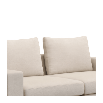 Divano Braxton 2 pezzi crema