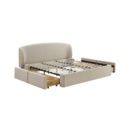 Letto Capri King Cream