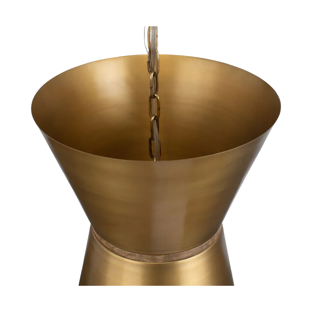 Lampada da soffitto Chrono Gold