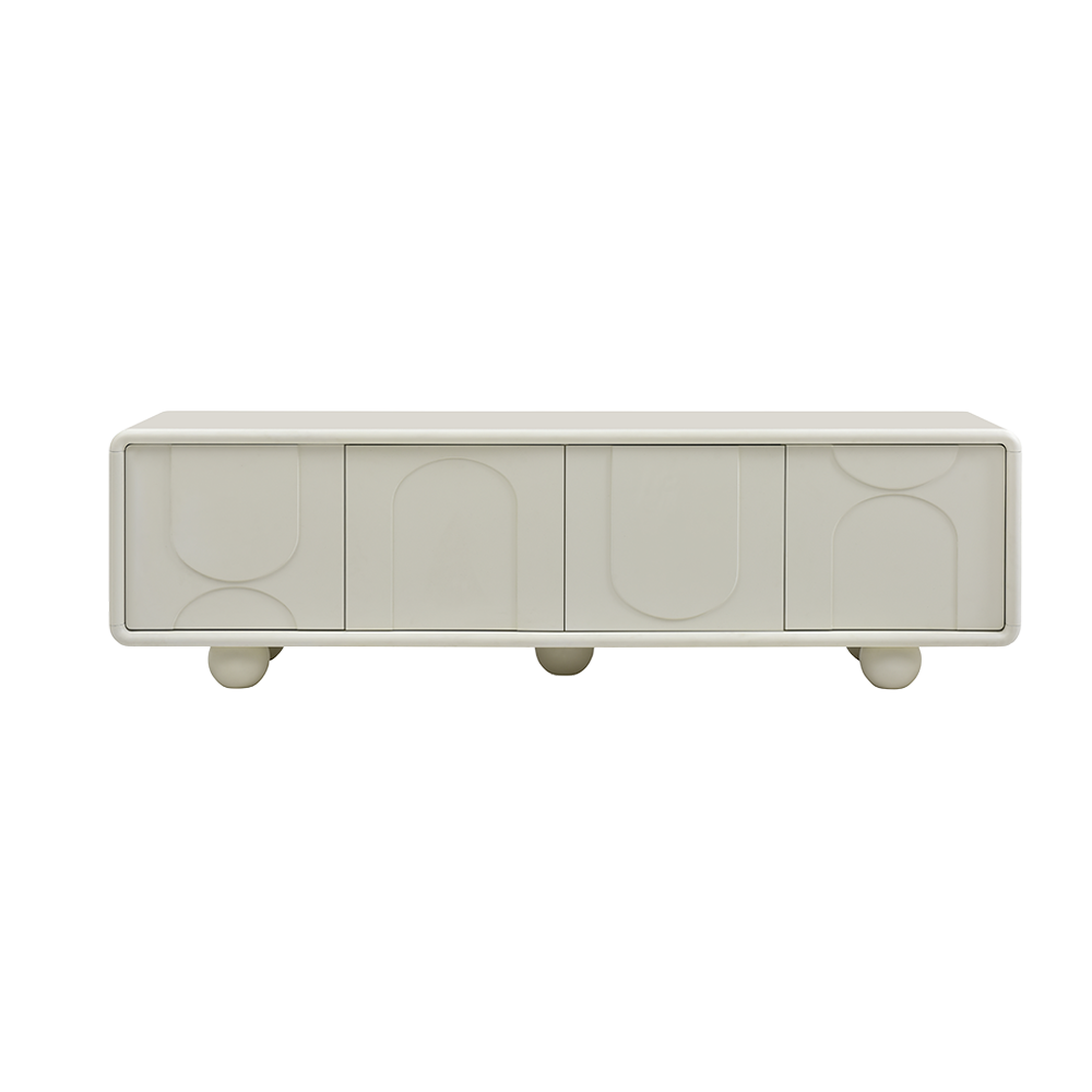 Cielo TV Stand Alabaster