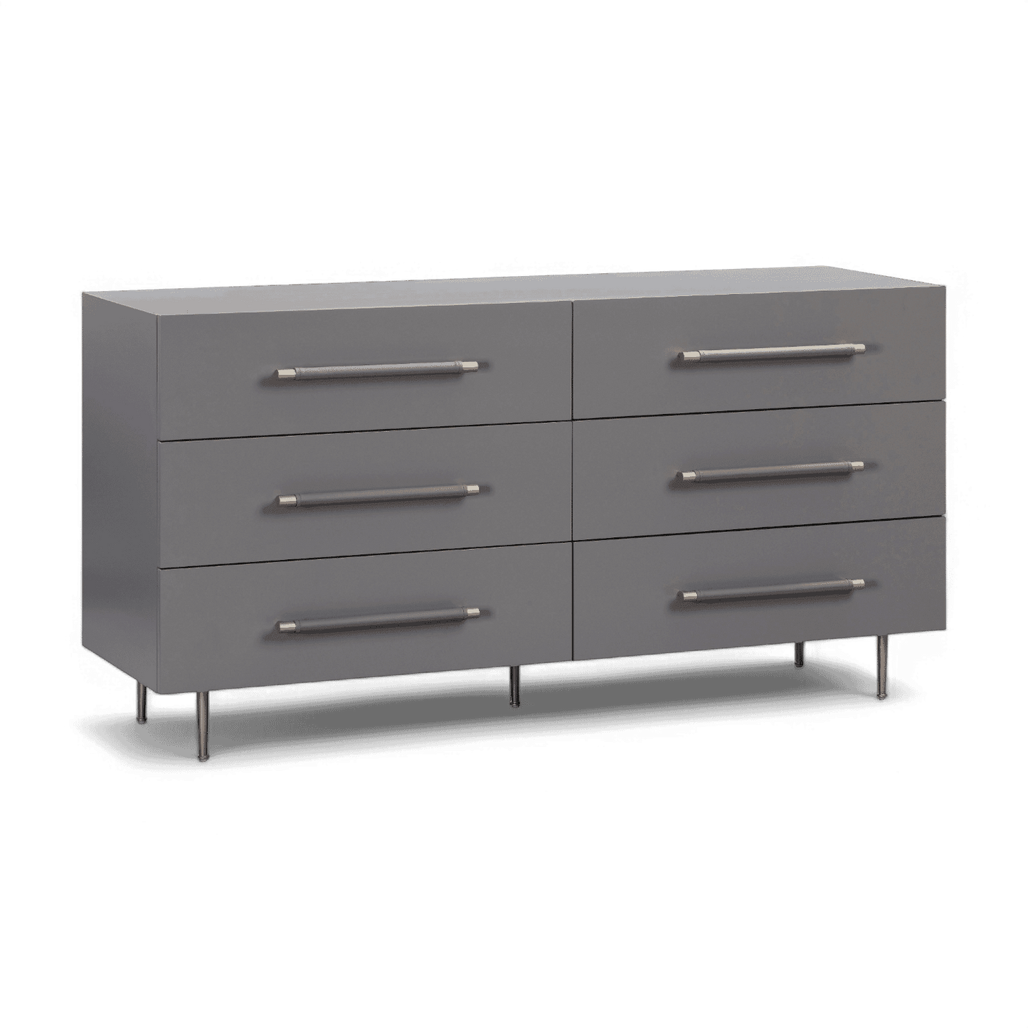 Cassettiera Glade Grey a 6 cassetti