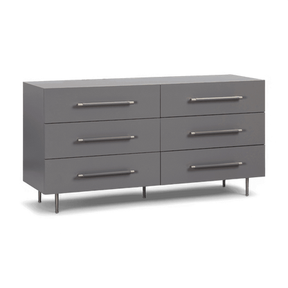 Cassettiera Glade Grey a 6 cassetti