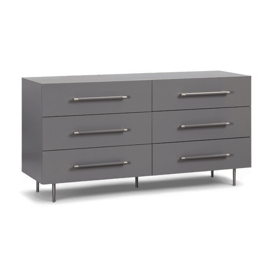 Cassettiera Glade Grey a 6 cassetti