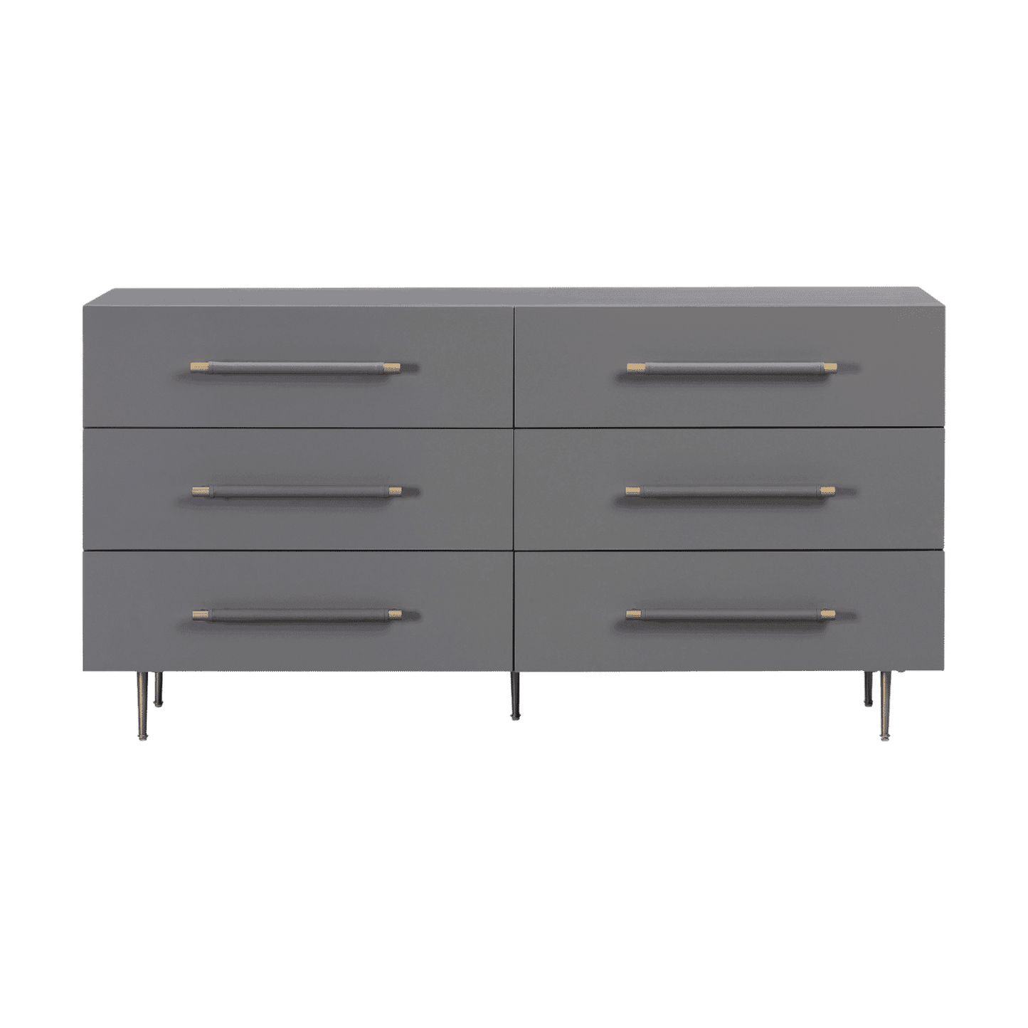 Cassettiera Glade Grey a 6 cassetti