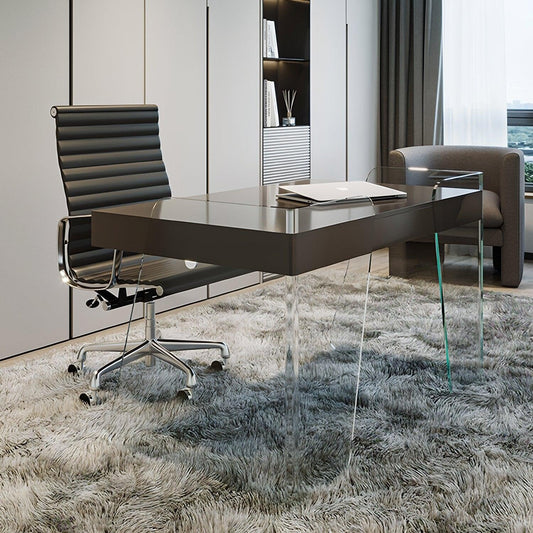 Sedia da ufficio Ludlow nera