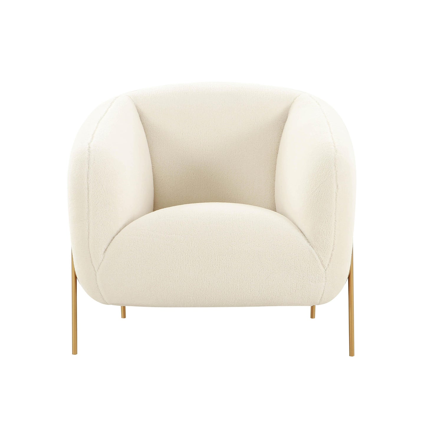 Poltrona Throne Beige Shearling