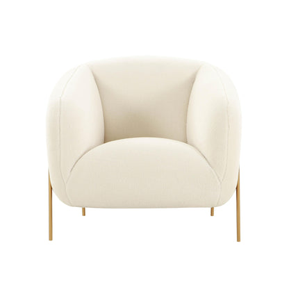 Poltrona Throne Beige Shearling