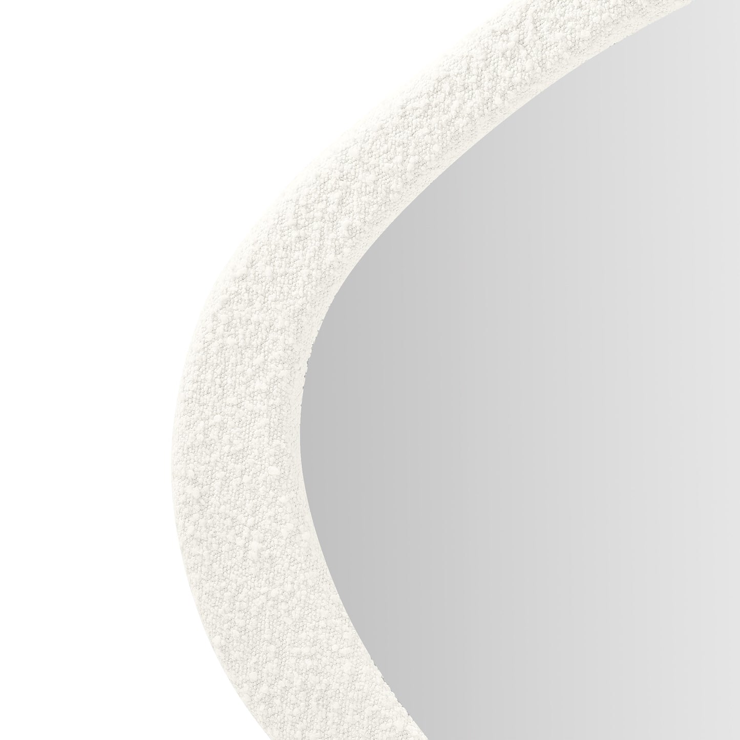 Specchio triangolare Celeste Boucle
