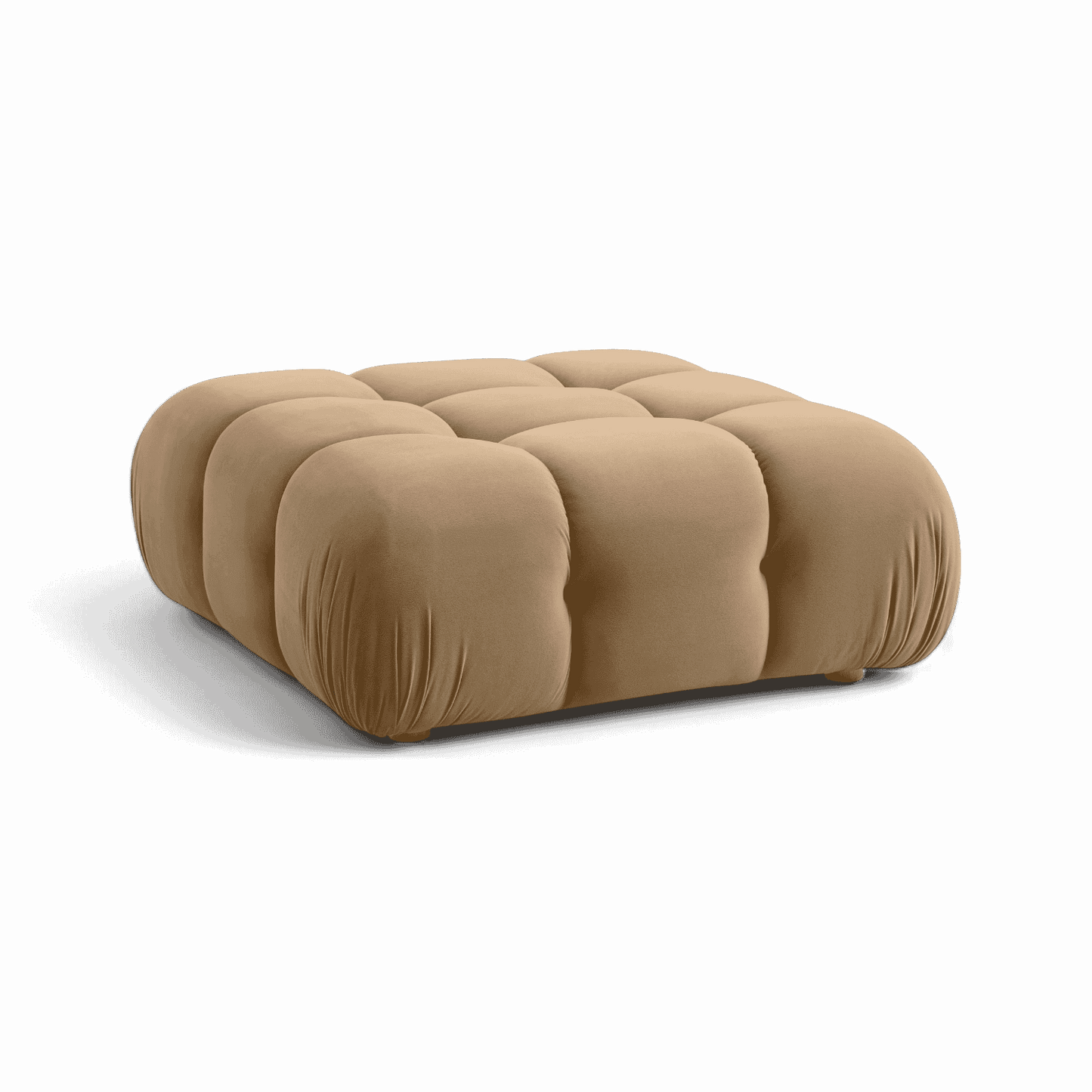 Pouf modulare Solace Camel Velvet