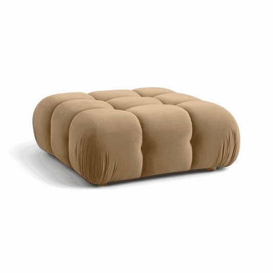 Pouf modulare Solace Camel Velvet