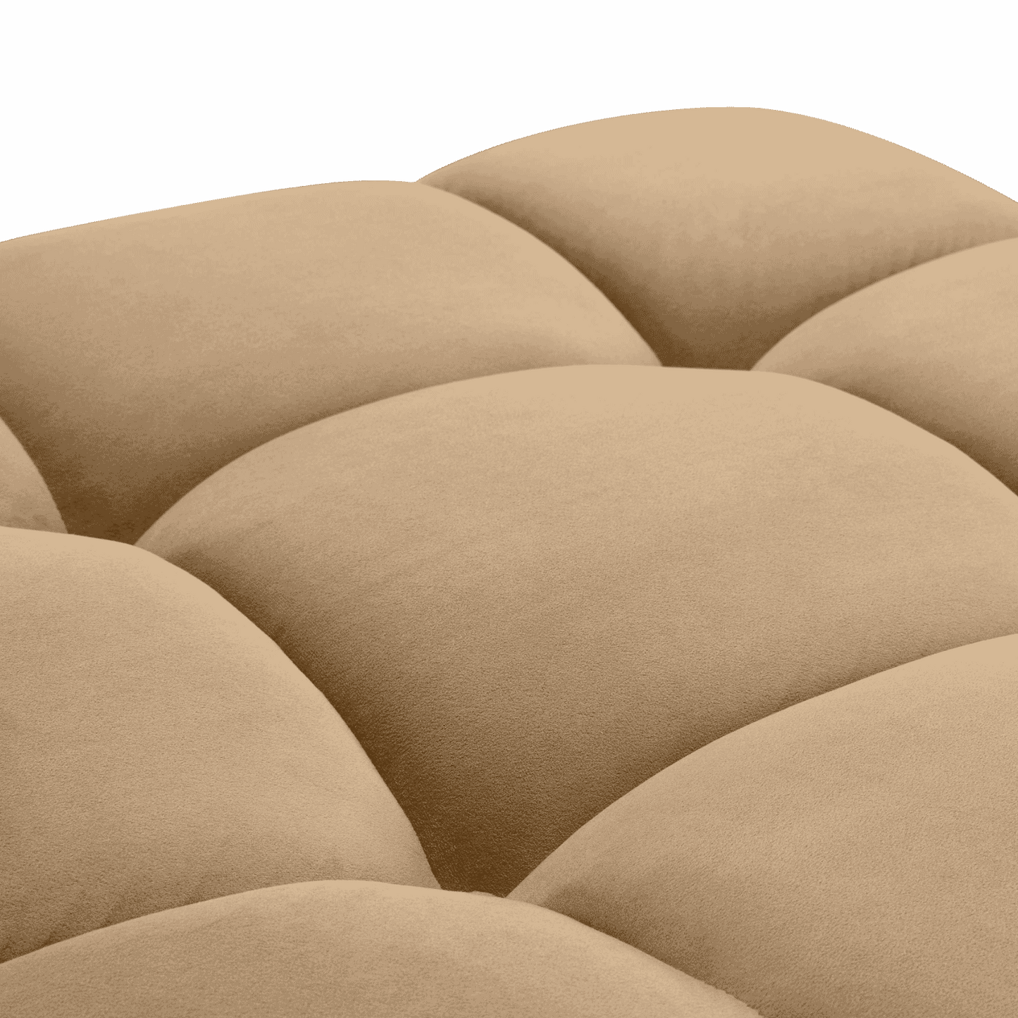 Pouf modulare Solace Camel Velvet