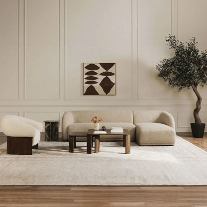 Poltrona Orlo Cream Lounge