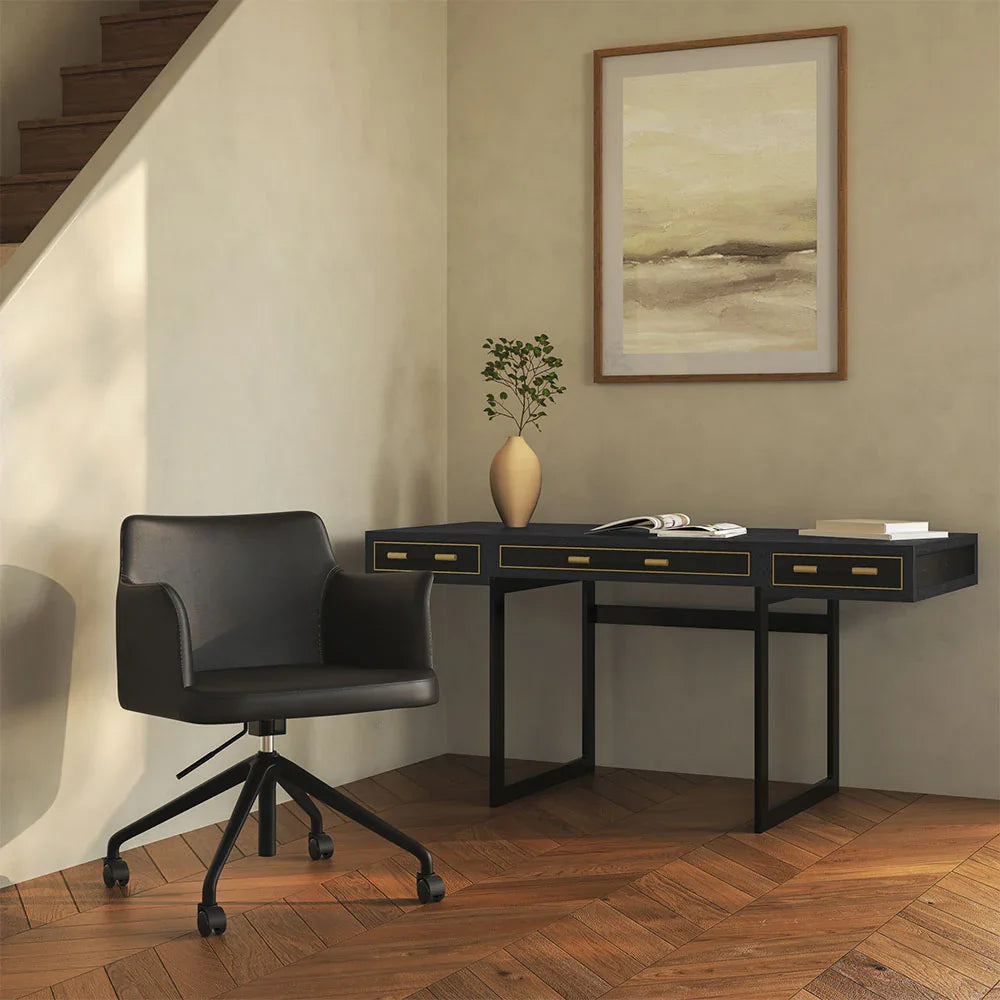 Sedia da ufficio Studio nera