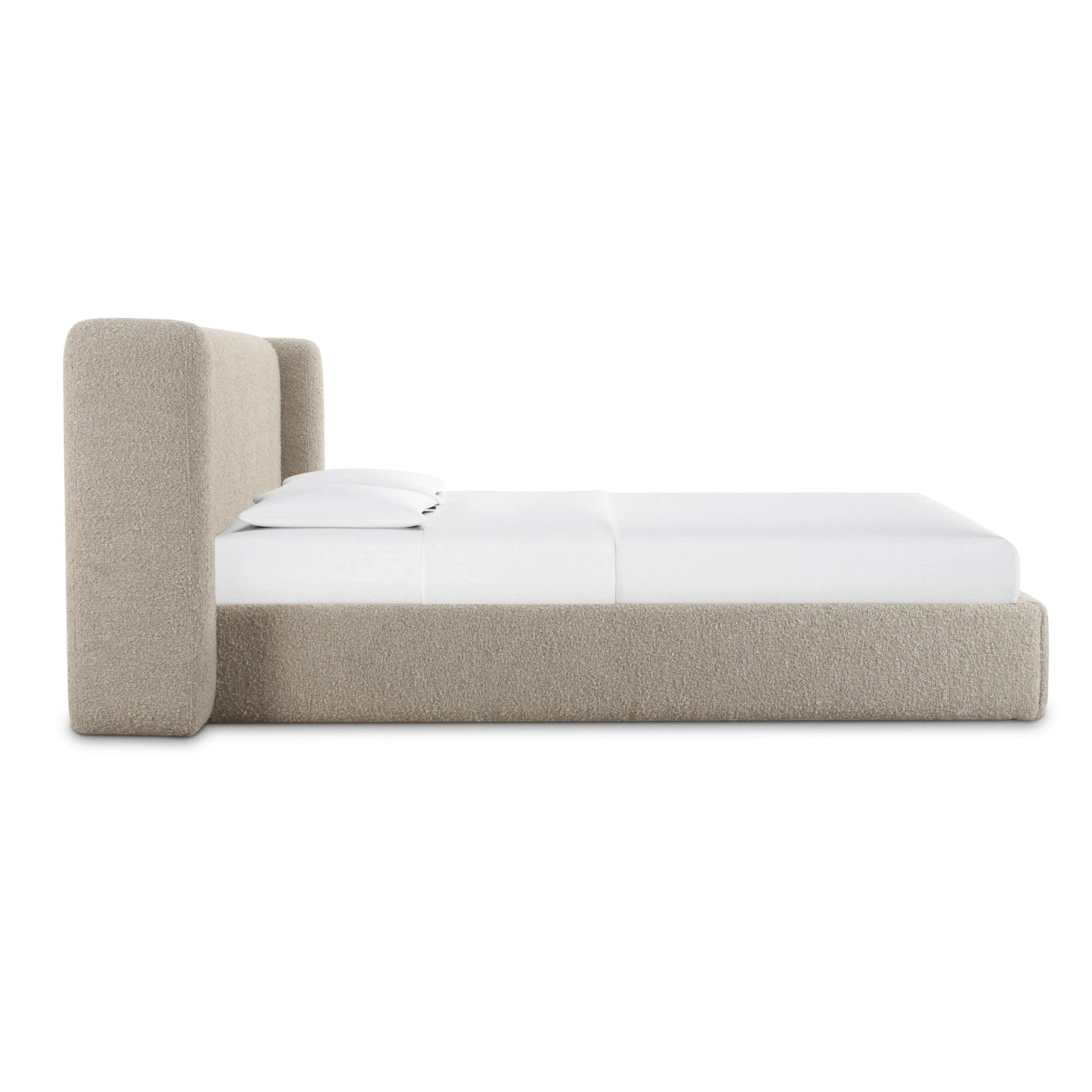 Letto matrimoniale Vienna Tan Boucle