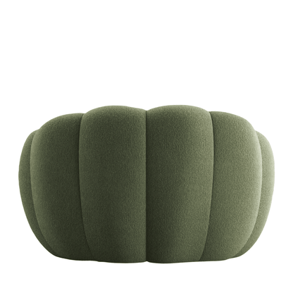 Sedia lounge Warby verde