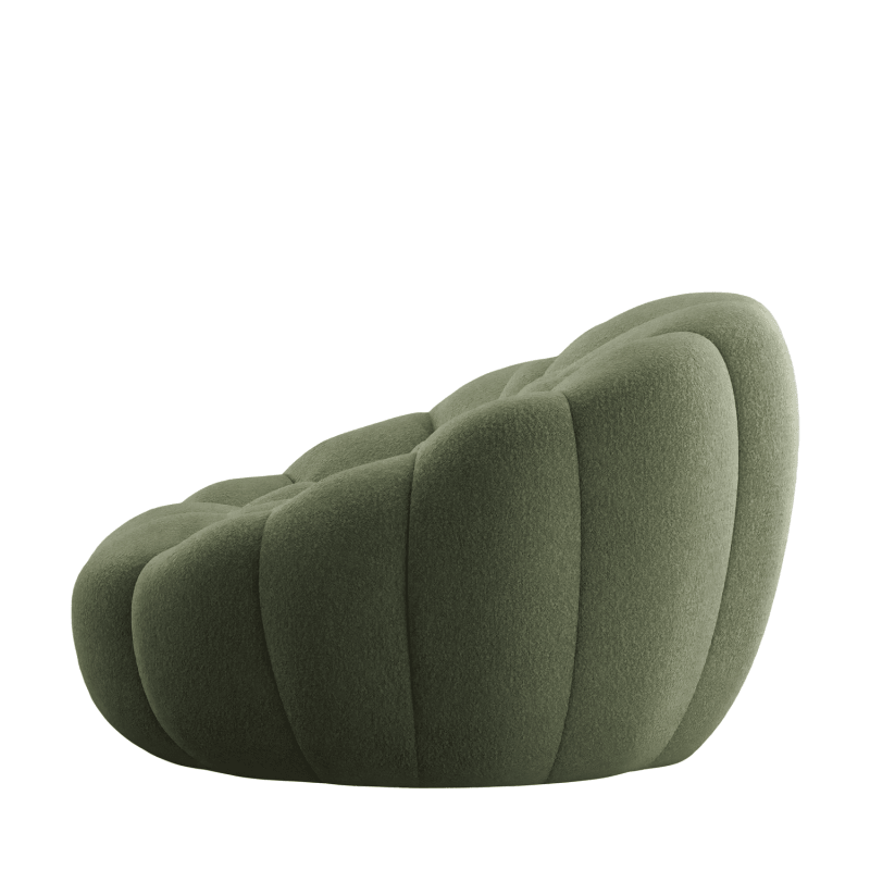 Sedia lounge Warby verde