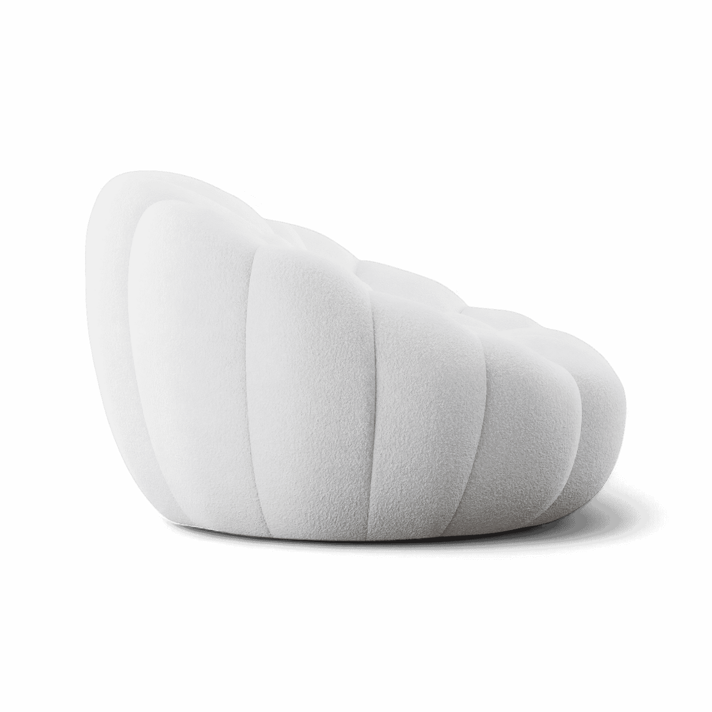 Poltrona Warby Lounge bianca