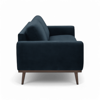 Divano Aiden a 3 posti blu scuro grigio
