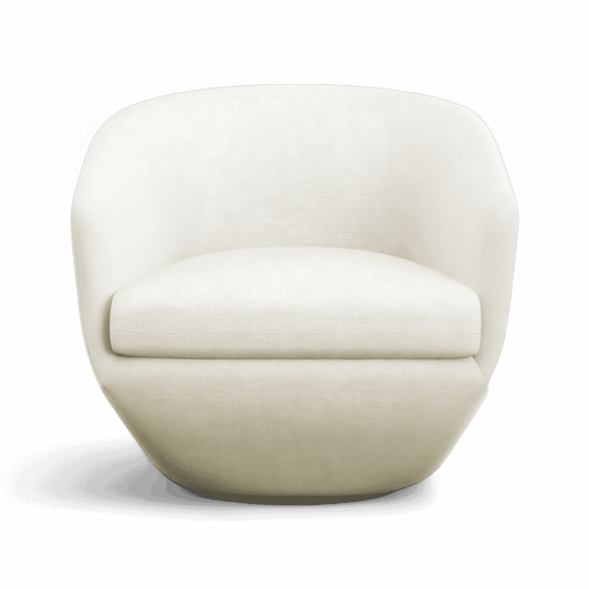Poltrona Akira bianco sporco