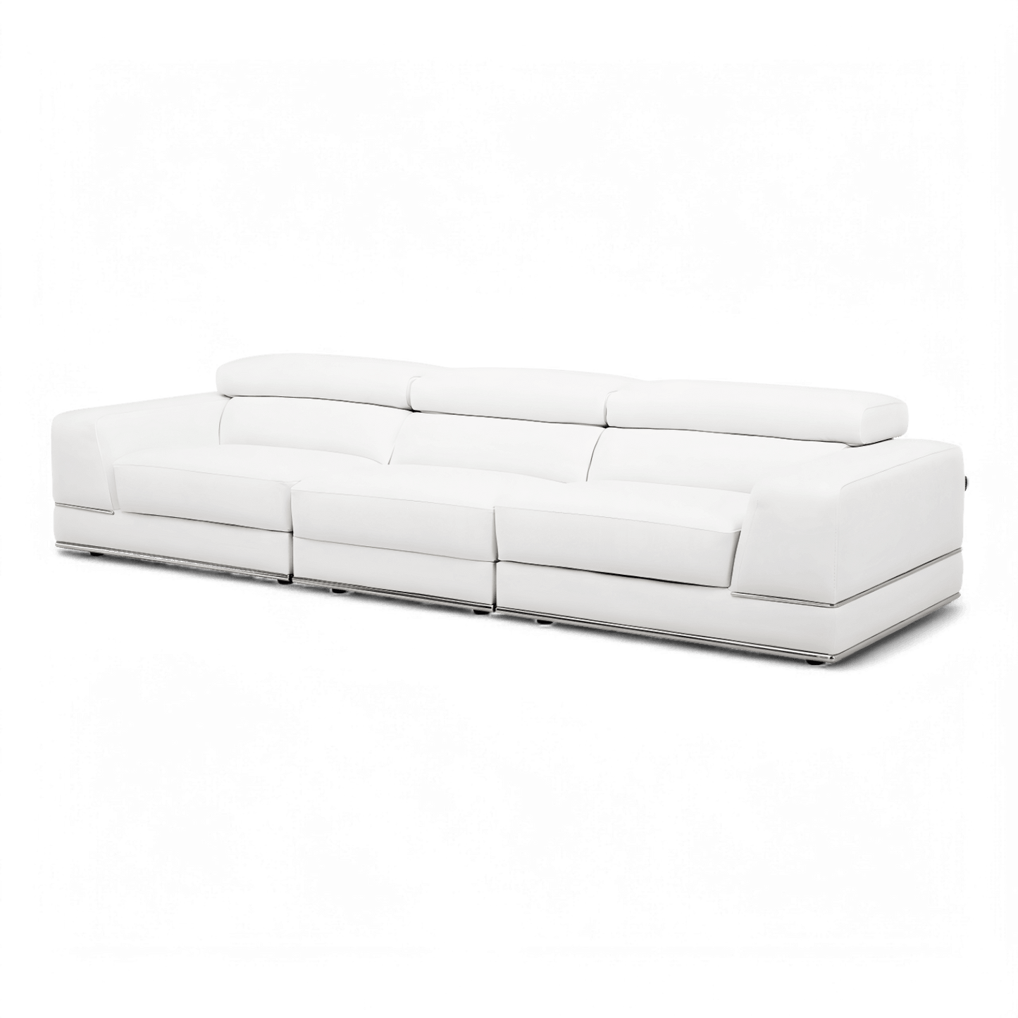 Divano modulare Amadeo 3 pezzi bianco